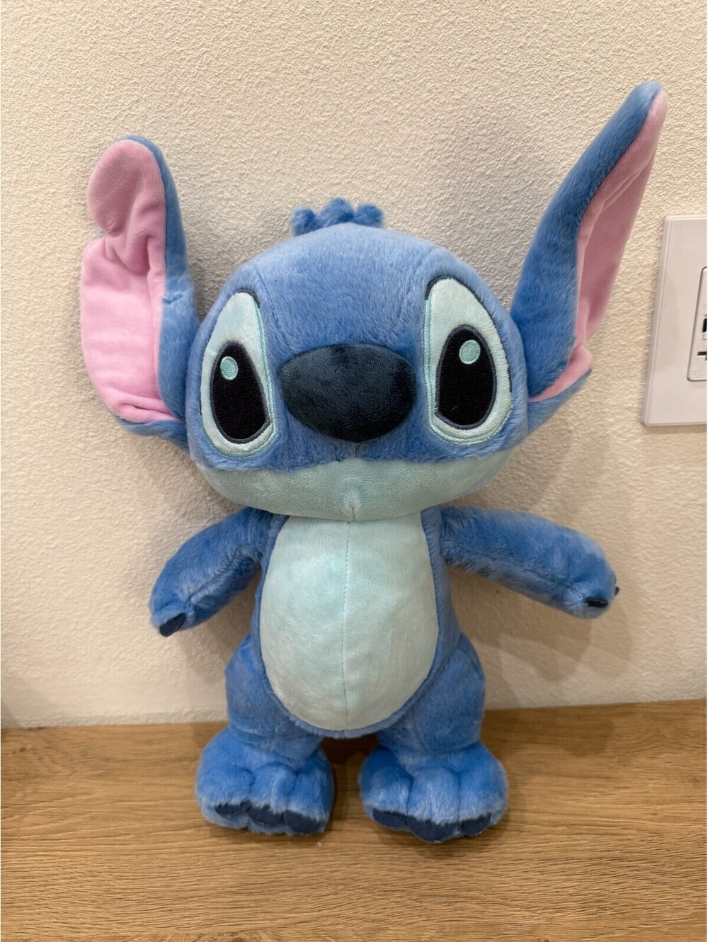 Disney Baby Stitch Plush 14" Lilo & Stitch Blue Stuffed Animal Just Play Large